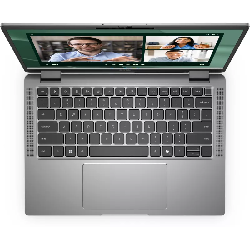 DELL Latitude 7350 2-in-1 Intel Core Ultra 5 135U Hybrydowy (2-w-1) 33,8 cm (13,3 cala) Ekran dotykowy Quad HD+ 16 GB LPDDR5x-SDRAM 512 GB SSD Wi-Fi 7 (802.11be) Windows 11 Pro Niemiecki Szary
