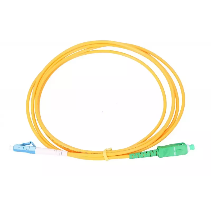 Patchcord Extralink SC/APC do LC/UPC Singlemode G.652D 3 mm simplex, 1 m