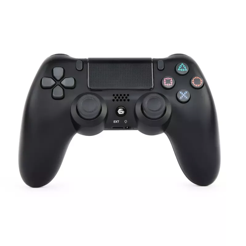 Gamepad GEMBIRD JPD-PS4BT-02 Czarny – Bluetooth, RF, USB, bateria litowo-jonowa, PS4
