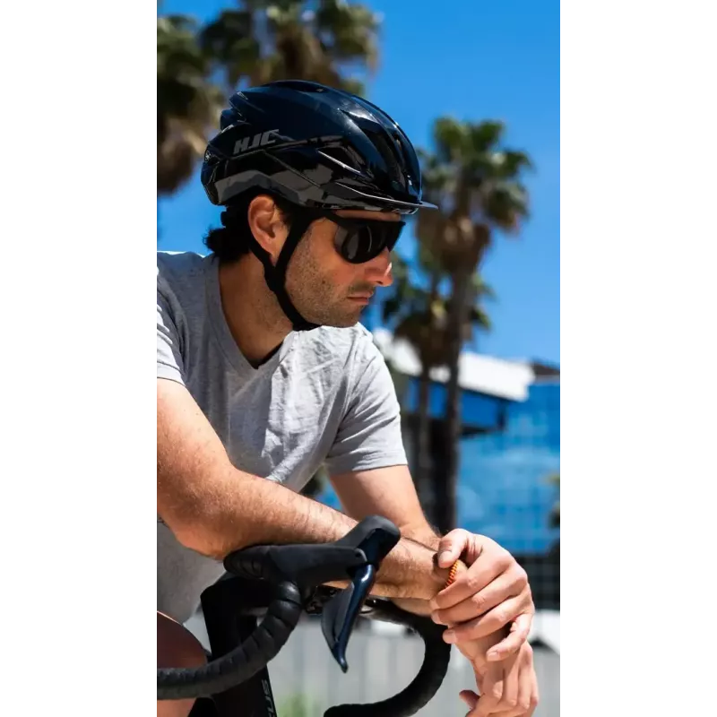 Kask rowerowy HJC CROSSER Czarny rozmiar S — kask rowerowy, rozmiar S
