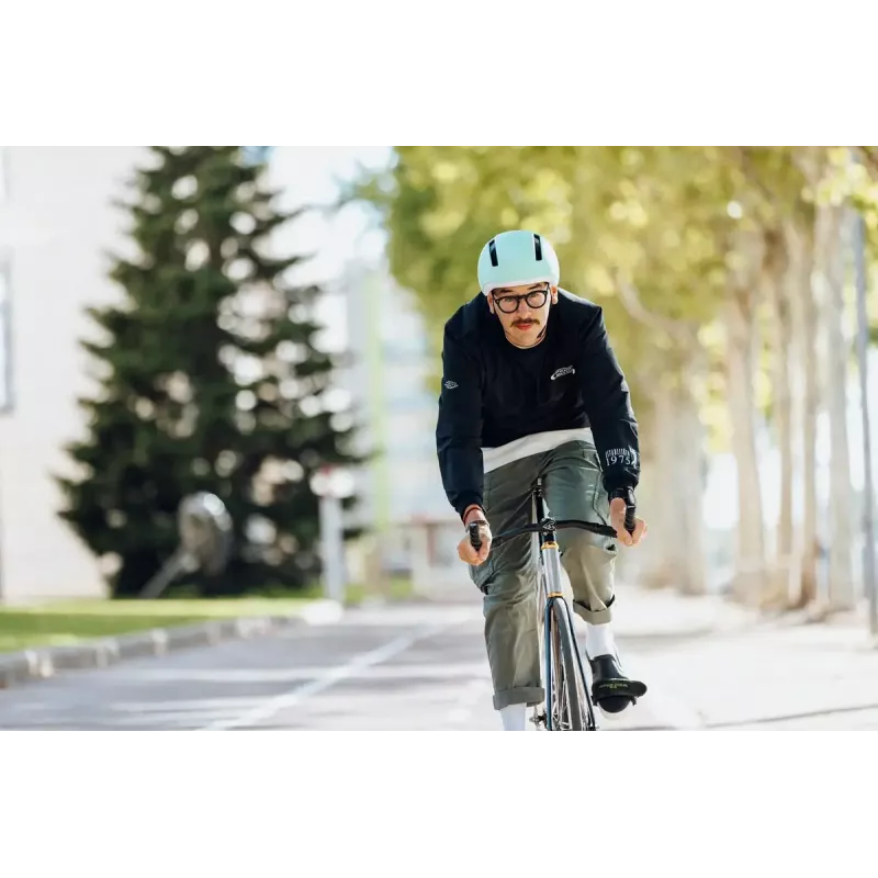Kask rowerowy HJC CALIDO MT GL URBAN — ciemnoszary, rozmiar M