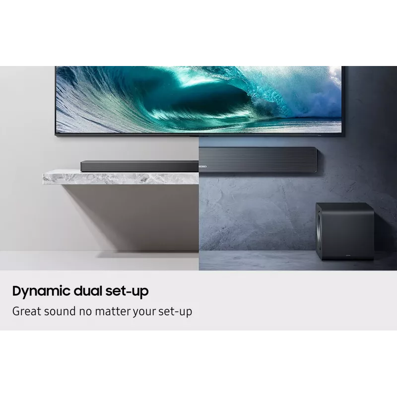 Samsung Q-series QS750F Soundbar 5.1.2ch z subwooferem i tylnymi głośnikami (2025)