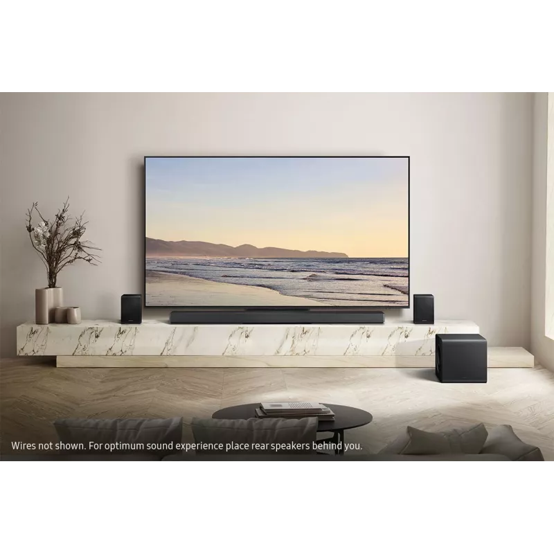 Samsung Q-series QS750F Soundbar 5.1.2ch z subwooferem i tylnymi głośnikami (2025)