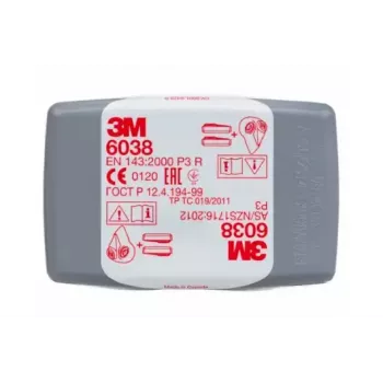 Wkład gazowo-parowy 3M 6038 filtracja P3, 80 szt.