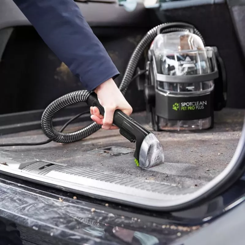 Bissell SpotClean Pet Pro Plus przenośny odkurzacz piorący Ręczny Głębokie Czarny, Przezroczysty