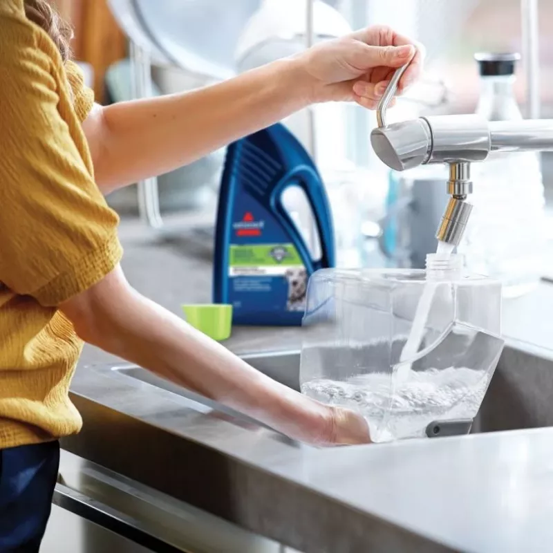 Bissell SpotClean Pet Pro Plus przenośny odkurzacz piorący Ręczny Głębokie Czarny, Przezroczysty