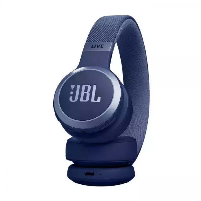 JBL Live 670NC Zestaw słuchawkowy Bezprzewodowy Pałąk na głowę Rozmowy/Muzyka Bluetooth Niebieski