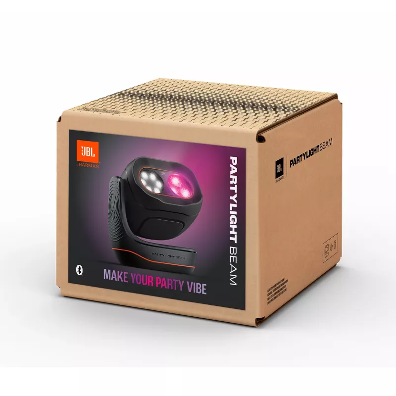 JBL PartyLight Beam Odpowiedni do użytku wewnętrznego Czarny