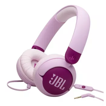 Zestaw słuchawkowy JBL Junior 320 przewodowy nauszny, pałąk nagłowny, słuchawki nauszne, 20–20000 Hz, 116,8 g, fioletowy