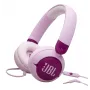 Zestaw słuchawkowy JBL Junior 320 przewodowy nauszny, pałąk nagłowny, słuchawki nauszne, 20–20000 Hz, 116,8 g, fioletowy