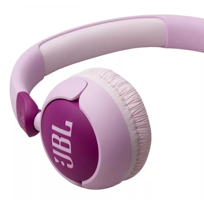 Zestaw słuchawkowy JBL Junior 320 przewodowy nauszny, pałąk nagłowny, słuchawki nauszne, 20–20000 Hz, 116,8 g, fioletowy
