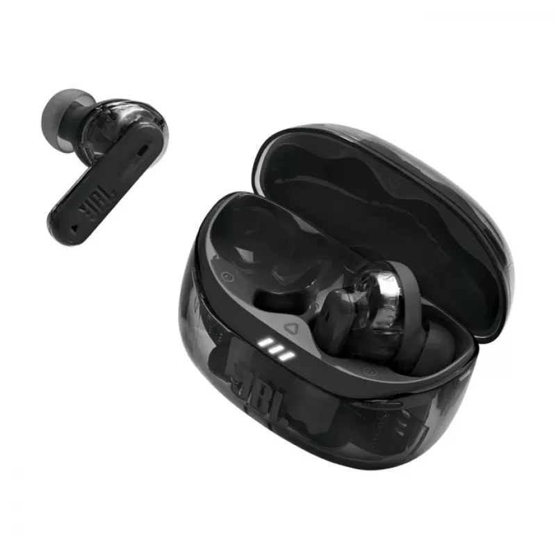 JBL Tune Beam 2 Ghost Edition Headset Wireless In-ear Music/Everyday Bluetooth Czarny