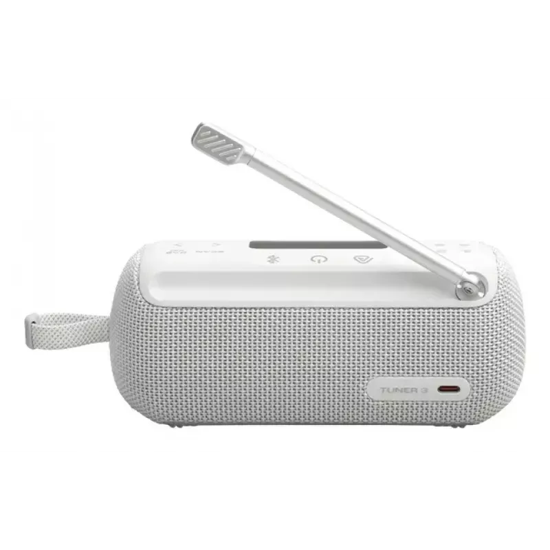 Przenośne radio JBL Tuner 2 czarne analogowe i cyfrowe DAB FM