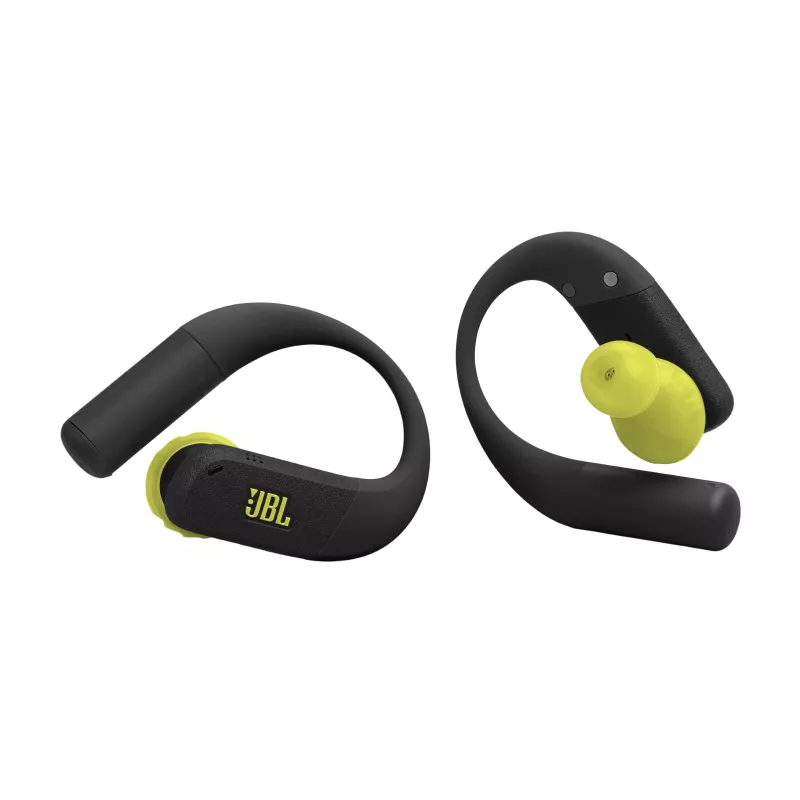Bezprzewodowa douszna słuchawka sportowa JBL Endurance Peak 4 — Bluetooth, 20–20000 Hz, Czarny/Brązowy
