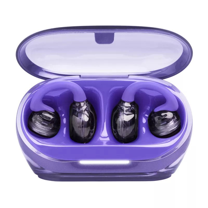 JBL Soundgear Clips Zestaw słuchawkowy True Wireless Stereo (TWS) Zaczep na ucho Połączenia/Muzyka Bluetooth Fioletowy