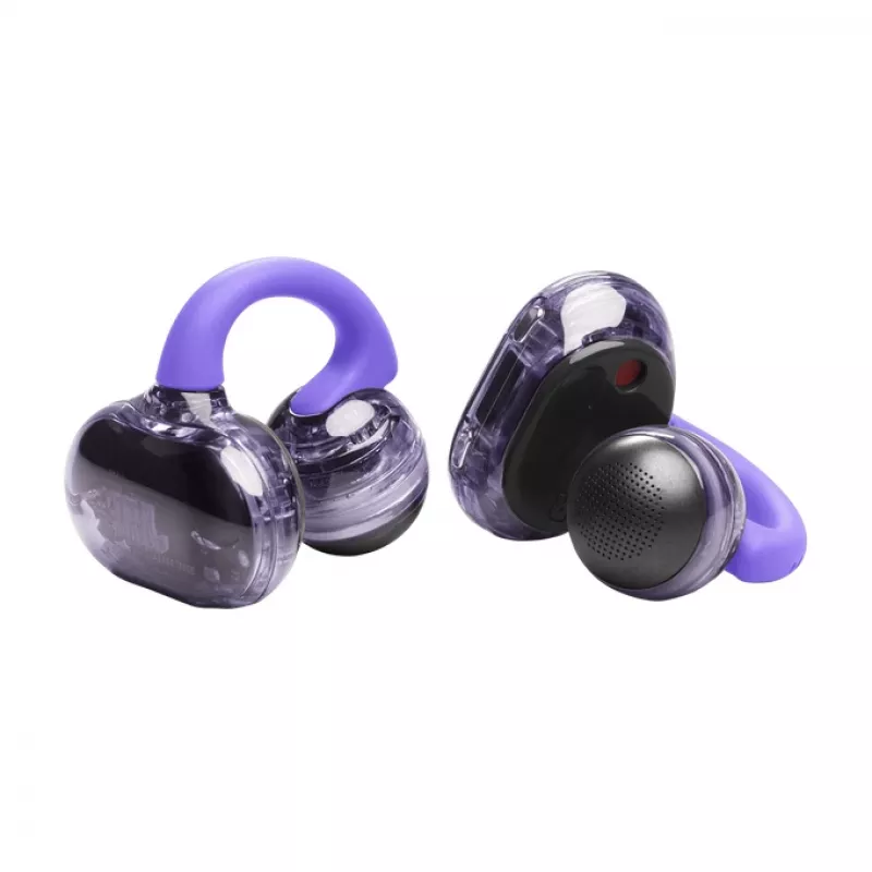 JBL Soundgear Clips Zestaw słuchawkowy True Wireless Stereo (TWS) Zaczep na ucho Połączenia/Muzyka Bluetooth Fioletowy