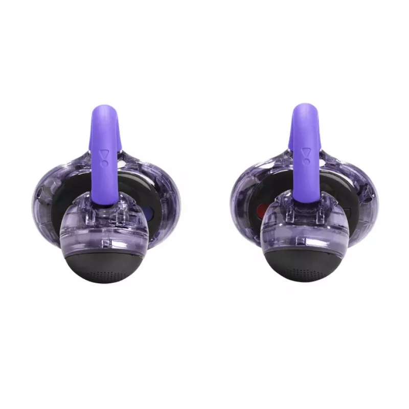JBL Soundgear Clips Zestaw słuchawkowy True Wireless Stereo (TWS) Zaczep na ucho Połączenia/Muzyka Bluetooth Fioletowy