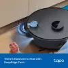 Robot sprzątający TP-Link Tapo RV50 Pro Omni — pojemnik na kurz 0,28 l, bateria 5200 mAh, stacja bazowa ze zbiornikiem na kurz 3 l