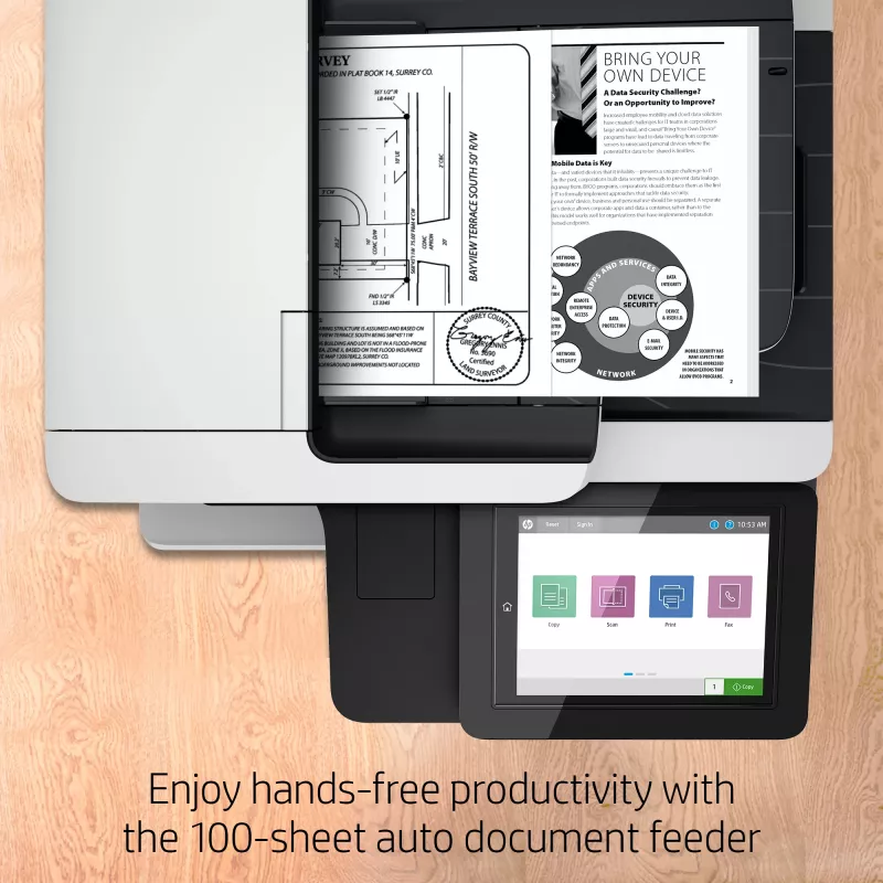 Wielofunkcyjna drukarka HP LaserJet Enterprise MFP M528f Laser Mono Printing