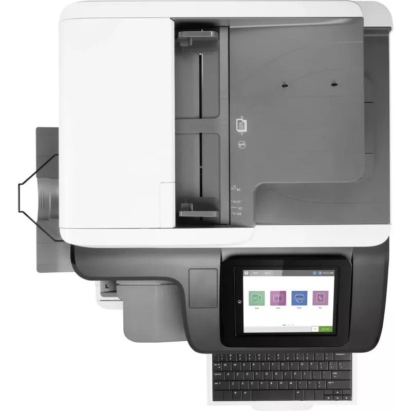 HP Color LaserJet Enterprise Flow MFP M776zs, Laser, Druk kolorowy, 1200 x 1200 DPI, A3, Drukowanie bezpośrednie, Czarny, Biały