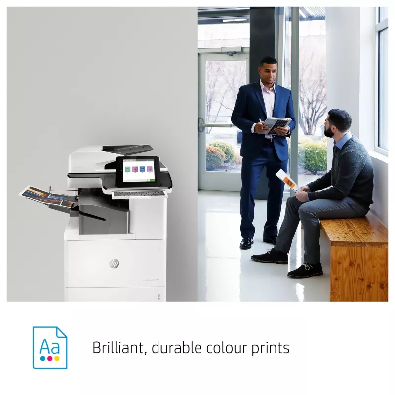HP Color LaserJet Enterprise Flow MFP M776zs, Laser, Druk kolorowy, 1200 x 1200 DPI, A3, Drukowanie bezpośrednie, Czarny, Biały