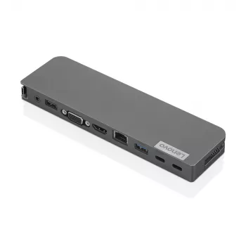 Lenovo USB-C Mini Dock przewodowa USB 3.2 Gen 1 (3.1 Gen 1) Type-C szara