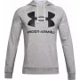 Hoodie Under Armour Rival Fleece Big Logo szary — męski, model 1357093 011