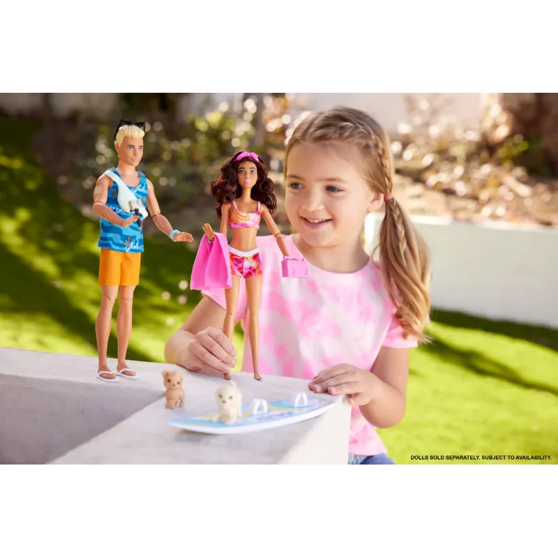 Lalka modowa Barbie HPL69 wielokolorowa 310 mm plastikowa tkanina