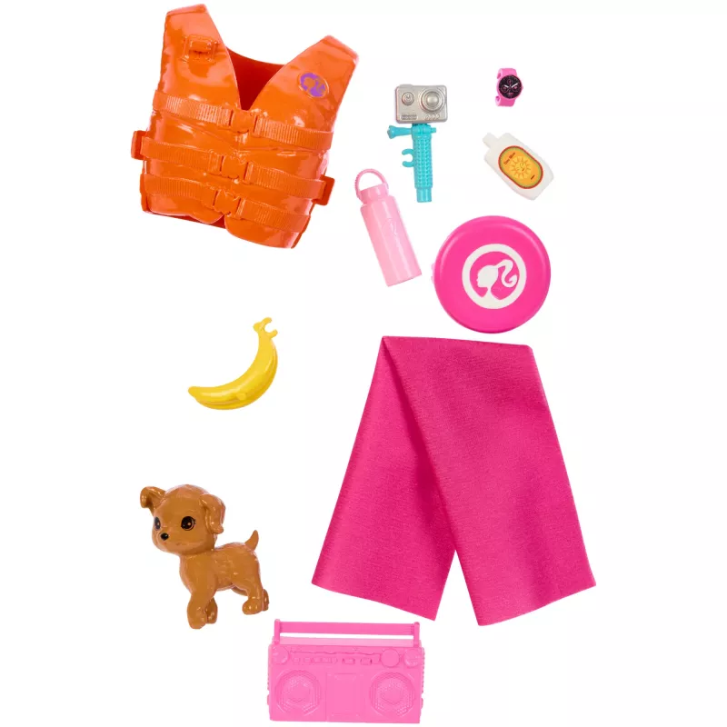 Lalka modowa Barbie HPL69 wielokolorowa 310 mm plastikowa tkanina