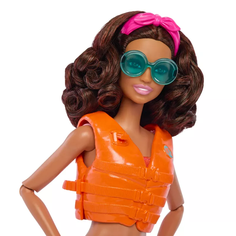 Lalka modowa Barbie HPL69 wielokolorowa 310 mm plastikowa tkanina
