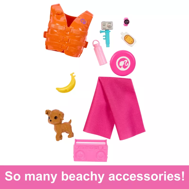 Lalka modowa Barbie HPL69 wielokolorowa 310 mm plastikowa tkanina