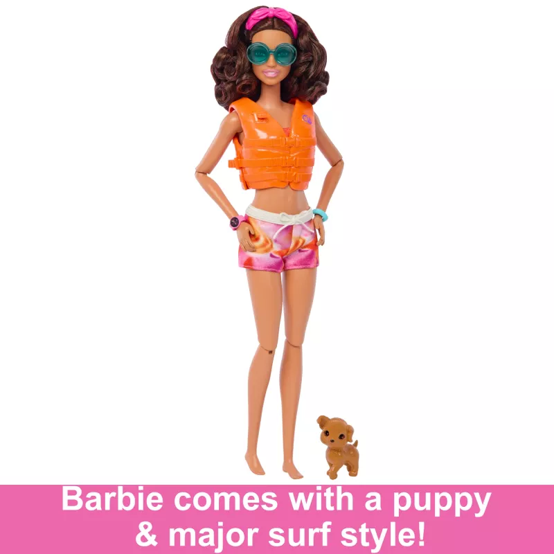 Lalka modowa Barbie HPL69 wielokolorowa 310 mm plastikowa tkanina