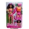 Lalka modowa Barbie HPL69 wielokolorowa 310 mm plastikowa tkanina