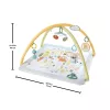 Fisher-Price Sensimals Simply Senses Mata edukacyjna dla noworodka z 6 zabawkami sensorycznymi