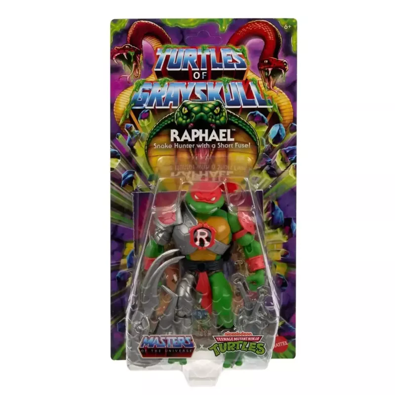 Figurka akcji MATTEL Masters of the Universe Origins Raphael JBM99 – kolekcjonerska figurka zabawkowa