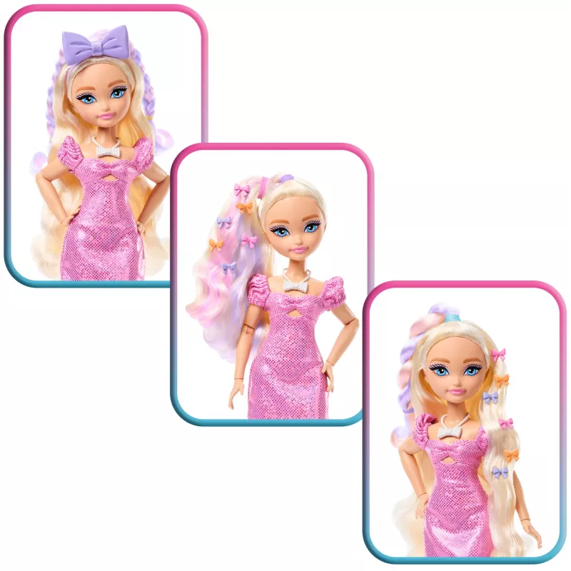 Lalka modowa Barbie Dream Besties Malibu z niespodziankowymi akcesoriami i ponad 15 stylizacjami