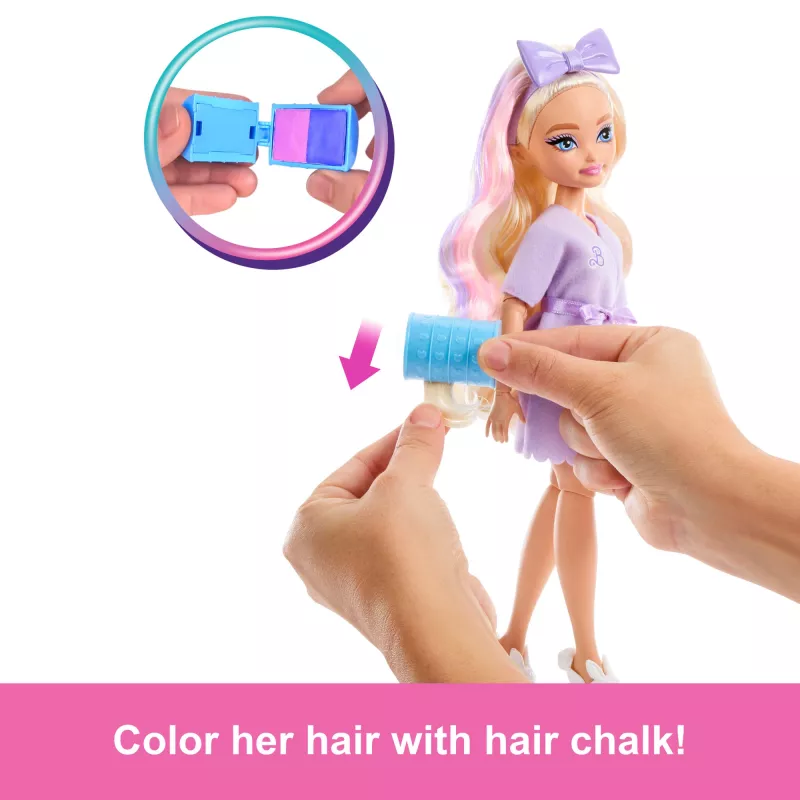 Lalka modowa Barbie Dream Besties Malibu z niespodziankowymi akcesoriami i ponad 15 stylizacjami