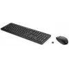 HP 235 Wireless mysz and klawiatura Combo, bezprzewodowy, RF bezprzewodowy, mechaniczny, QWERTY, czarny, mysz w zestawie