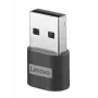 Lenovo 4X91C99226 adapter zmiany płci złącza USB-C USB-A Czarny