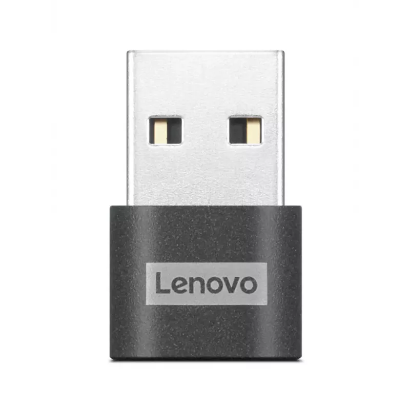 Lenovo 4X91C99226 adapter zmiany płci złącza USB-C USB-A Czarny