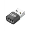 Lenovo 4X91C99226 adapter zmiany płci złącza USB-C USB-A Czarny