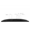 27-calowy monitor LED Lenovo L27M-30, 1920×1080 Full HD, IPS, 6 ms, 250 cd/m², hub USB 3.2, głośniki, VESA, srebrny/czarny