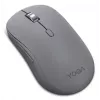Bezprzewodowa symetryczna mysz Lenovo Yoga Office Bluetooth 5.3 Optyczna 4000 DPI, 8 przycisków, szara, bateria AA