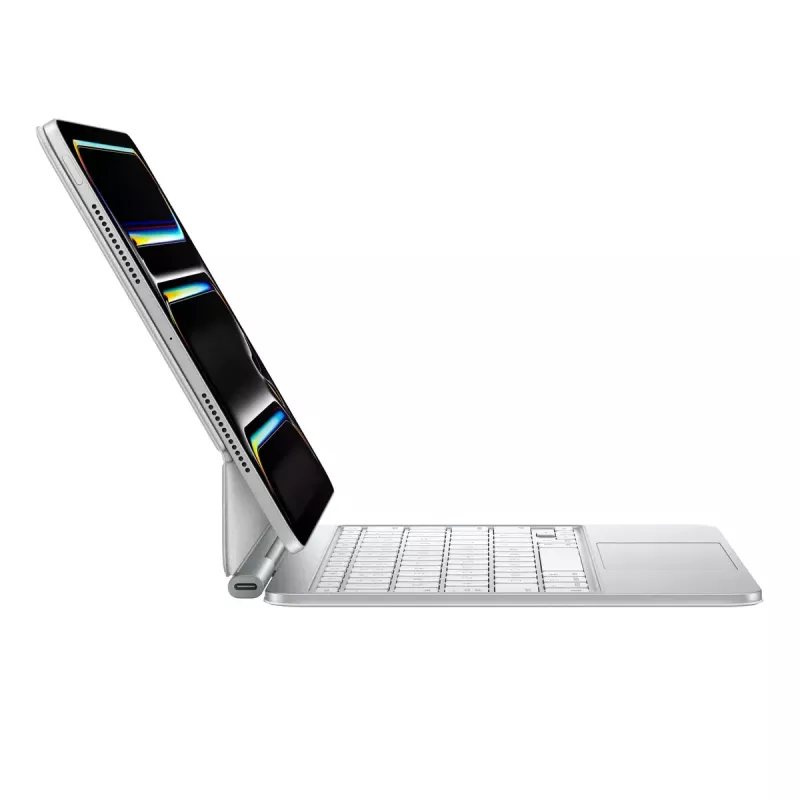 Klawiatura Apple Magic klawiatura QWERTY rosyjska biała z gładzikiem do iPada Pro 11-calowego