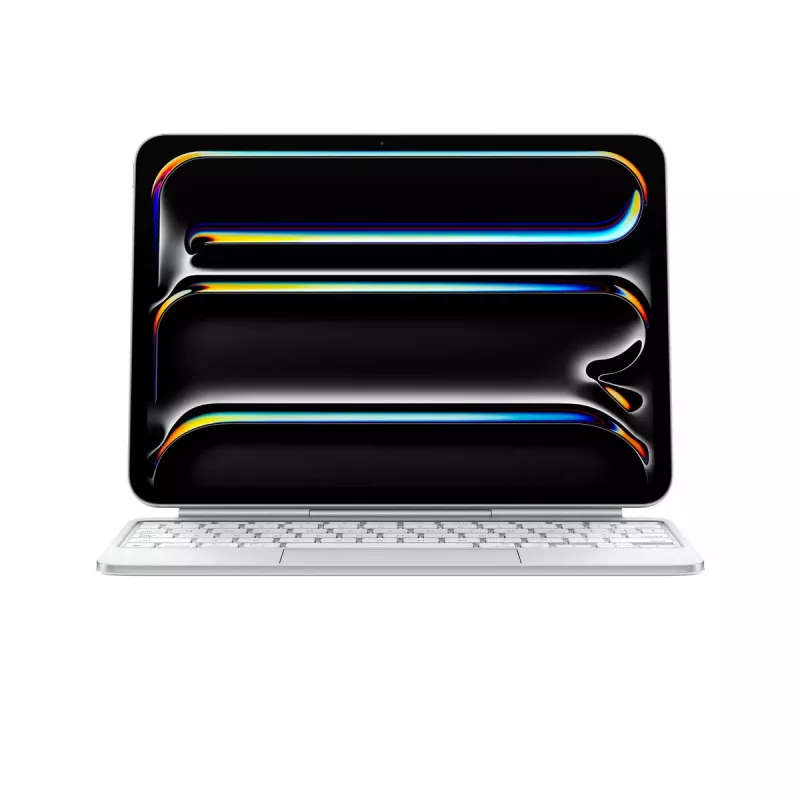 Klawiatura Apple Magic klawiatura QWERTY rosyjska biała z gładzikiem do iPada Pro 11-calowego