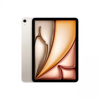 Tablet Apple iPad Air 5G M4 128 GB, 11 cali (27,9 cm), 12 GB RAM, Wi‑Fi 7, iPadOS 26, beżowy