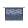 Laptop Apple MacBook Neo 13-calowy z A18 Pro 6-rdzeniowym CPU, 5-rdzeniowym GPU, 8 GB RAM, 512 GB SSD, Touch ID, Indygo