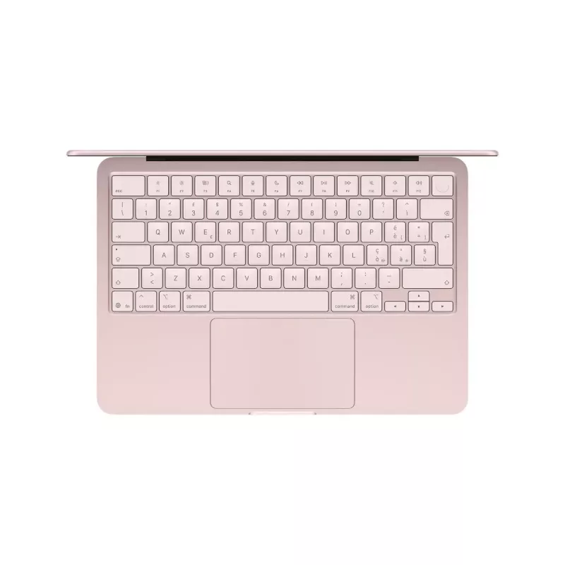 Laptop Apple MacBook Neo 13 cali — A18 Pro 6-rdzeniowy CPU, 5-rdzeniowy GPU, 8 GB RAM, 512 GB SSD, Touch ID, 13 cali 2408×1506, różowy