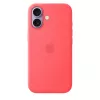 Silikonowe etui z MagSafe do Apple iPhone 17 — Bright Guava, pasuje do ekranu 6,3 cala (16 cm)