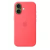 Silikonowe etui z MagSafe do Apple iPhone 17 — Bright Guava, pasuje do ekranu 6,3 cala (16 cm)